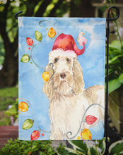 Load image into Gallery viewer, Christmas Lights Spinone Italiano Garden Flag - Outdoor Decorative Yard Flag CK2496GF