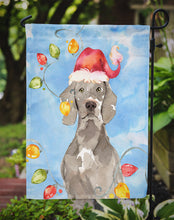 Load image into Gallery viewer, Christmas Lights Weimaraner Garden Flag - Outdoor Decorative Yard Flag CK2497GF