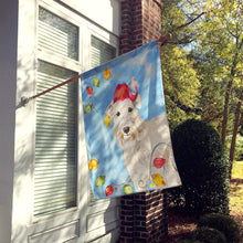 Load image into Gallery viewer, Christmas Lights Wheaten Terrier Flag Canvas House Size CK2499CHF