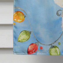 Load image into Gallery viewer, Christmas Lights Fox Terrier Flag Canvas House Size CK2501CHF