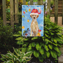 Load image into Gallery viewer, Christmas Lights Yellow Labrador Retriever Garden Flag - Outdoor Decorative Yard Flag CK2507GF