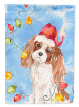 Load image into Gallery viewer, Christmas Lights Blenheim Cavalier Spaniel Garden Flag - Outdoor Decorative Yard Flag CK2509GF