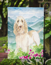 Load image into Gallery viewer, Mountian Flowers Spinone Italiano Garden Flag - Outdoor Decorative Yard Flag CK2518GF