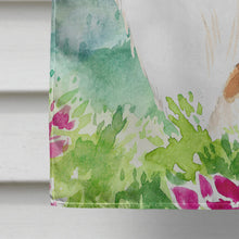 Load image into Gallery viewer, Mountain Flowers Smooth Collie Flag Canvas House Size CK2525CHF