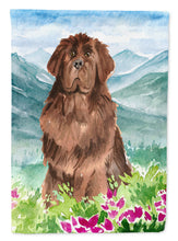 Load image into Gallery viewer, Mountain Flowers Newfoundland Garden Flag - Outdoor Decorative Yard Flag CK2527GF