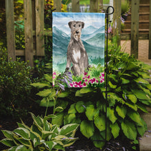 Load image into Gallery viewer, Mountain Flowers Irish Wolfhound Garden Flag - Outdoor Decorative Yard Flag CK2534GF