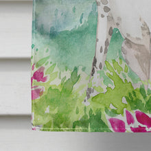Load image into Gallery viewer, Mountain Flowers English Pointer Flag Canvas House Size CK2538CHF