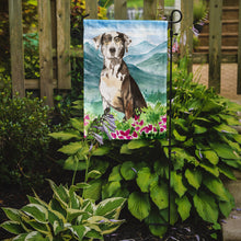 Load image into Gallery viewer, Mountain Flowers Catahoula Leopard Dog Garden Flag - Outdoor Decorative Yard Flag CK2540GF