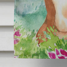 Load image into Gallery viewer, Mountain Flowers Boxer Flag Canvas House Size CK2542CHF