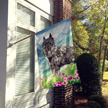 Load image into Gallery viewer, Mountain Flowers Bouvier des Flandres Flag Canvas House Size CK2543CHF