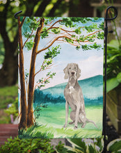 Load image into Gallery viewer, Under the Tree Weimaraner Garden Flag - Outdoor Decorative Yard Flag CK2553GF