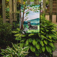 Load image into Gallery viewer, Under the Tree Scottish Terrier Garden Flag - Outdoor Decorative Yard Flag CK2559GF