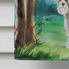Load image into Gallery viewer, Under the Tree Schnauzer #1 Flag Canvas House Size CK2560CHF