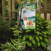 Load image into Gallery viewer, Under the Tree Collie Garden Flag - Outdoor Decorative Yard Flag CK2561GF