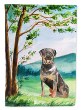 Load image into Gallery viewer, Under the Tree Rottweiler Garden Flag - Outdoor Decorative Yard Flag CK2562GF