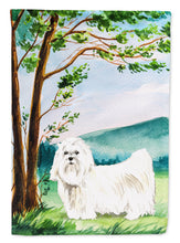 Load image into Gallery viewer, Under the Tree Maltese Garden Flag - Outdoor Decorative Yard Flag CK2565GF