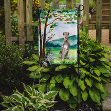 Load image into Gallery viewer, Under the Tree Irish Wolfhound Garden Flag - Outdoor Decorative Yard Flag CK2570GF