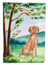 Load image into Gallery viewer, Under the Tree Vizsla Flag Canvas House Size CK2571CHF