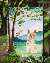 Load image into Gallery viewer, Under the Tree Cairn Terrier Garden Flag - Outdoor Decorative Yard Flag CK2577GF