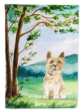 Load image into Gallery viewer, Under the Tree Cairn Terrier Garden Flag - Outdoor Decorative Yard Flag CK2577GF