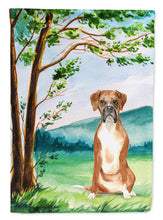 Load image into Gallery viewer, Under the Tree Boxer Garden Flag - Outdoor Decorative Yard Flag CK2578GF