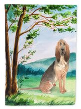 Load image into Gallery viewer, Under the Tree Bloodhound Garden Flag - Outdoor Decorative Yard Flag CK2581GF