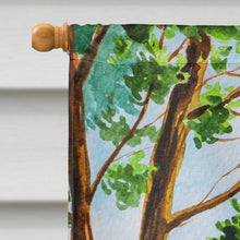 Load image into Gallery viewer, Under the Tree Bichon Frise Flag Canvas House Size CK2582CHF