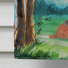 Load image into Gallery viewer, Under the Tree Basset Hound Flag Canvas House Size CK2584CHF