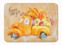 Load image into Gallery viewer, Fall Harvest Maltese Machine Washable Memory Foam Mat CK2626RUG