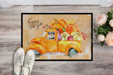 Load image into Gallery viewer, Fall Harvest Schnauzer Doormat - 18x27 Decorative Floor Mat – Indoor/Outdoor Rug with Artistic Flair CK2627MAT