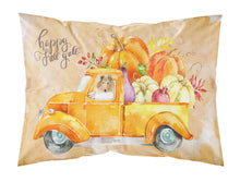 Load image into Gallery viewer, Fall Harvest Collie  Standard Pillowcase – Artistic Decorative Front, White Back CK2630PILLOWCASE
