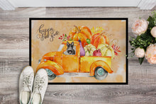 Load image into Gallery viewer, Fall Harvest Scottish Terrier Doormat - 18x27 Decorative Floor Mat – Indoor/Outdoor Rug with Artistic Flair CK2632MAT