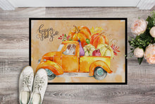 Load image into Gallery viewer, Fall Harvest Brittany Spaniel Doormat - 18x27 Decorative Floor Mat – Indoor/Outdoor Rug with Artistic Flair CK2648MAT