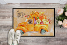 Load image into Gallery viewer, Fall Harvest Brown Cockapoo Doormat - 18x27 Decorative Floor Mat – Indoor/Outdoor Rug with Artistic Flair CK2658MAT