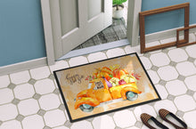Load image into Gallery viewer, Fall Harvest Norwich Terrier Doormat - 18x27 Decorative Floor Mat – Indoor/Outdoor Rug with Artistic Flair CK2673MAT
