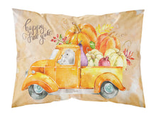 Load image into Gallery viewer, Fall Harvest White Poodle  Standard Pillowcase – Artistic Decorative Front, White Back CK2678PILLOWCASE