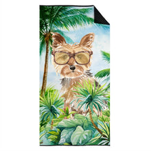 Load image into Gallery viewer, Yorkie Beach Towel – Premium Towel Large, Colorful, and Ultra-Soft for Pool or Beach CK2990TWL3060