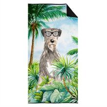 Load image into Gallery viewer, Irish Wolfhound Beach Towel – Premium Towel Large, Colorful, and Ultra-Soft for Pool or Beach CK3012TWL3060