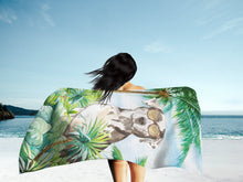 Load image into Gallery viewer, Catahoula Leopard Dog Beach Towel – Premium Towel Large, Colorful, and Ultra-Soft for Pool or Beach CK3018TWL3060