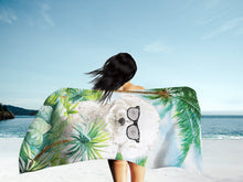 Load image into Gallery viewer, Bichon Frise Beach Towel – Premium Towel Large, Colorful, and Ultra-Soft for Pool or Beach CK3024TWL3060