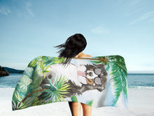 Load image into Gallery viewer, Bernese Mountain Dog Beach Towel – Premium Towel Large, Colorful, and Ultra-Soft for Pool or Beach CK3025TWL3060