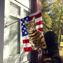 Load image into Gallery viewer, Bengal American Flag Flag Canvas House Size CK3030CHF