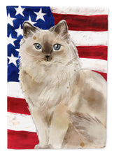 Load image into Gallery viewer, Ragdoll American Flag Garden Flag - Outdoor Decorative Yard Flag CK3037GF