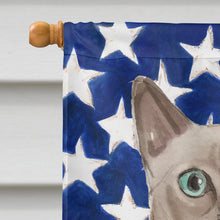 Load image into Gallery viewer, Tonkinese American Flag Flag Canvas House Size CK3041CHF
