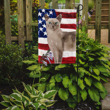 Load image into Gallery viewer, Tonkinese American Flag Garden Flag - Outdoor Decorative Yard Flag CK3041GF
