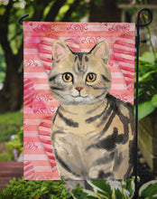 Load image into Gallery viewer, American Shorthair Brown Tabby Cat Love Garden Flag - Outdoor Decorative Yard Flag CK3043GF