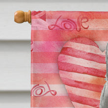 Load image into Gallery viewer, British Shorthair Cat Love Flag Canvas House Size CK3048CHF
