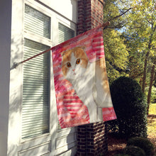 Load image into Gallery viewer, Scottish Fold Cat Love Flag Canvas House Size CK3053CHF