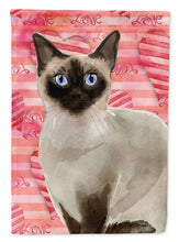 Load image into Gallery viewer, Siamese Cat Love Garden Flag - Outdoor Decorative Yard Flag CK3054GF