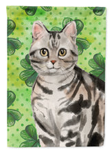 Load image into Gallery viewer, American Shorthair Shamrock Flag Canvas House Size CK3059CHF